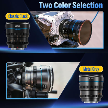 Sirui SP-231456 Night Walker T1.2 Cine Lens Set E-Mount