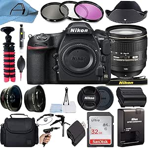 Nikon D850 DSLR Camera 24-120mm Lens Bundle