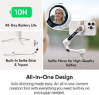 Insta360 Flow 2 Pro Grey AI Phone Gimbal
