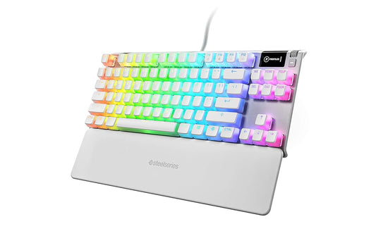 SteelSeries Apex 7 TKL Gaming Keyboard RGB Red Switch Renewed
