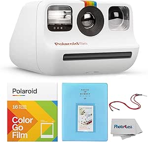 Polaroid GO Instant Camera White Film Album Kit — main product image