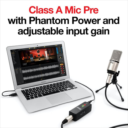 IK Multimedia IP-IRIG-PREHD-IN iRig Pre HD XLR Mic Preamp