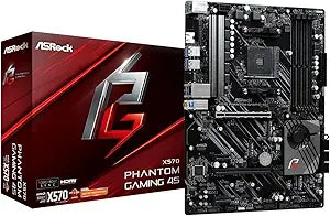 ASRock 90-MXBBY0-A0UAYZ X570 Phantom Gaming 4S Motherboard — main product image