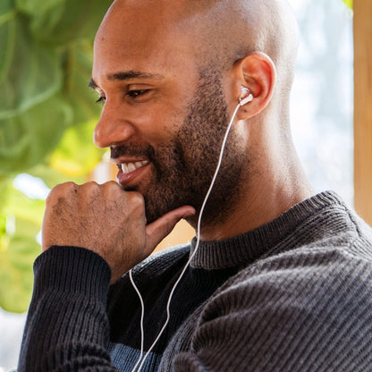 Panasonic RP-HJE120-N ErgoFit Wired Earbuds - Rose Gold