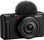 Sony ZV1F/B Vlog Camera 20mm Wide Angle Lens