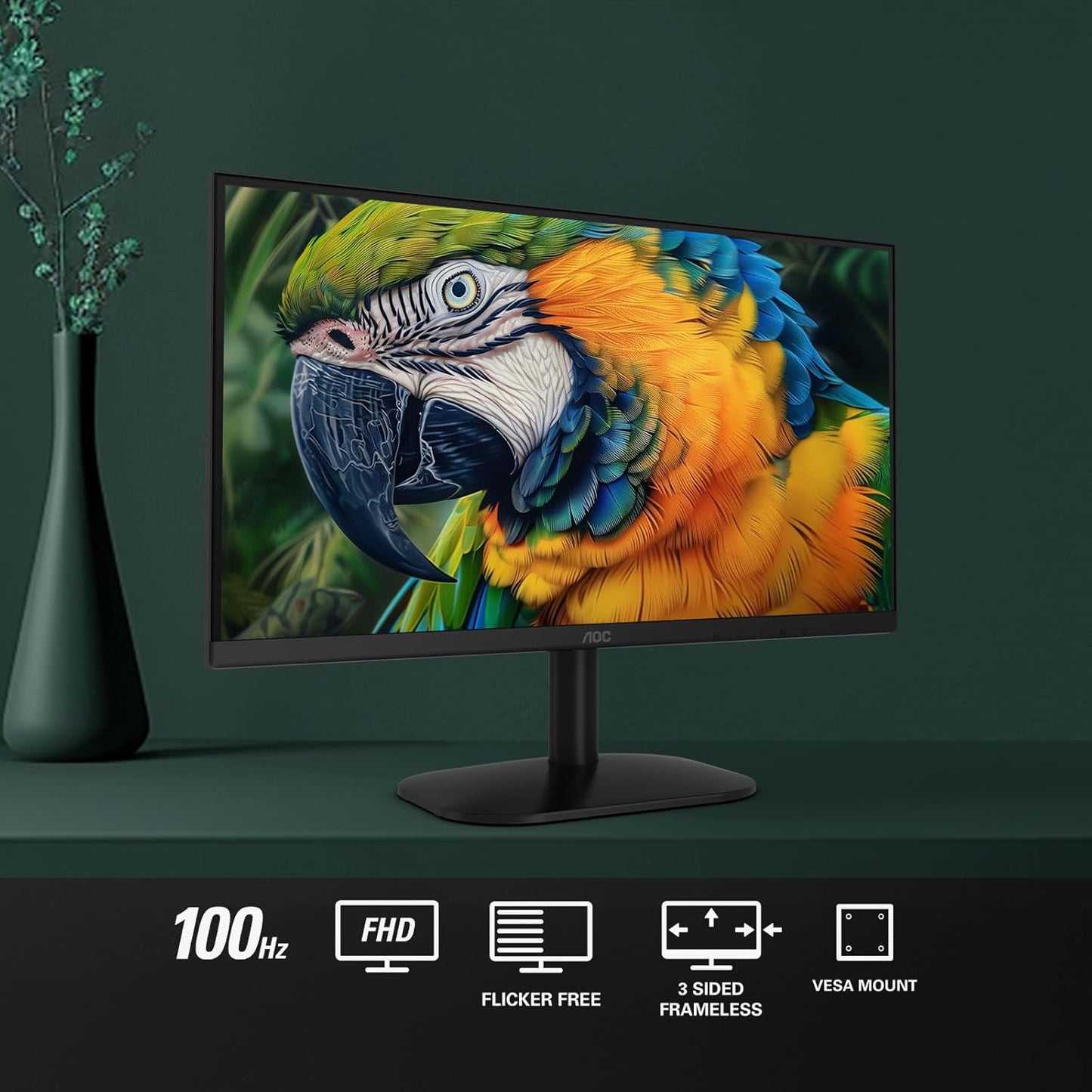 AOC 22B2HM2 22" 100Hz FHD Adaptive Sync Monitor