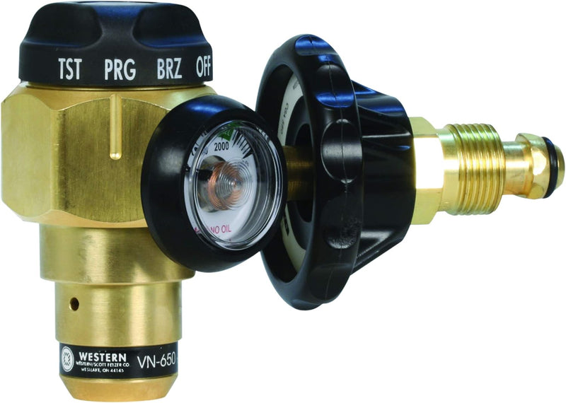 Western Digital VN-650 Nitrogen Purging Regulator Flowmeter — main product image