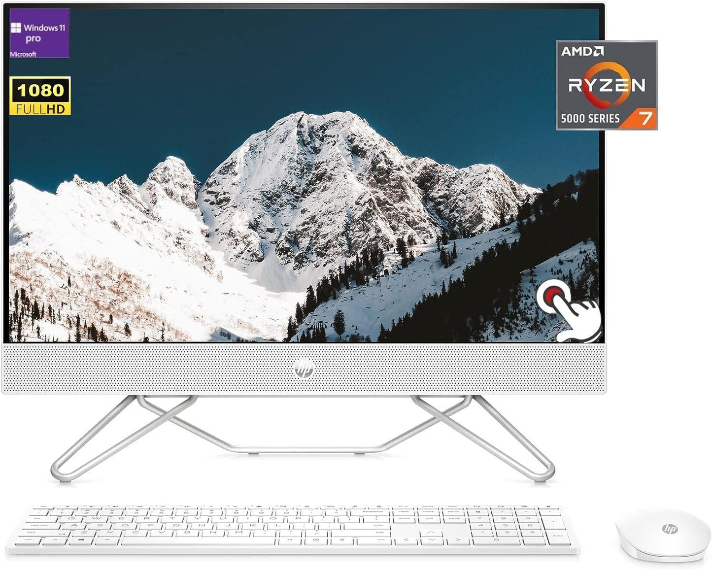 HP HP 27 Ryzen 7 Touchscreen All-in-One PC