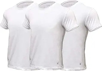 Spyder Crew Neck Undershirts Soft Cotton Stretch T-Shirt
