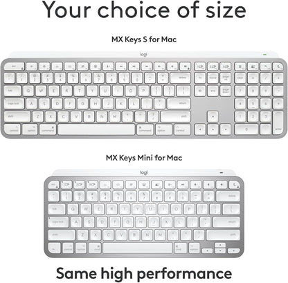 Logitech 920-011622 MX Keys S for Mac Wireless Keyboard