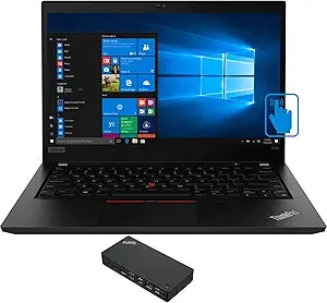 Lenovo ThinkPad T490 i7 Laptop with USB-C Dock