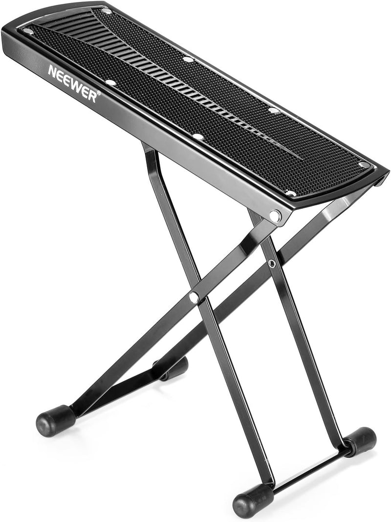 Neewer Guitar Foot Rest Adjustable Height Steel — main product image