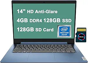 Lenovo IdeaPad 1 Pentium 4-Core Business Laptop Bundle