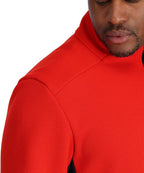 Spyder Bandit Hybrid Full Zip Mid Layer Jacket