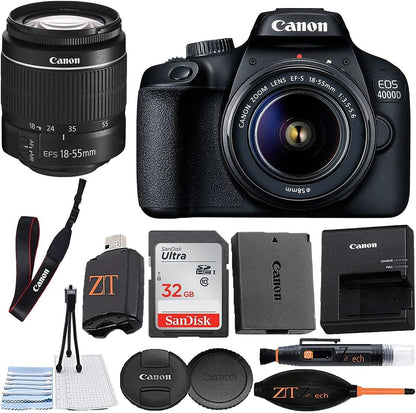 Canon Canon 4000D Rebel T100 DSLR 18-55mm Renewed