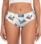 Novastar Womens Trains Pattern Seamless Bikini Panties