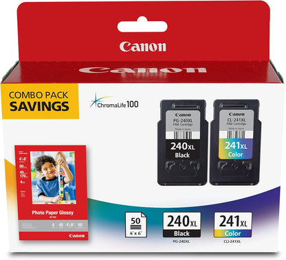 Canon PG-240XL/CL-241XL Ink Cartridge Value Pack