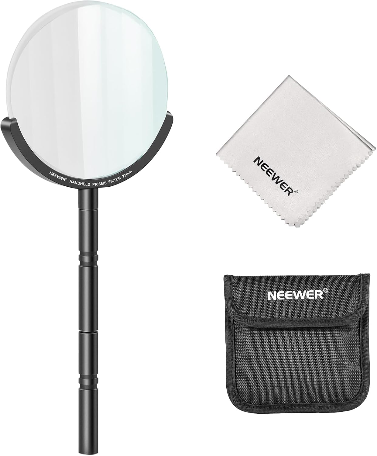 Neewer 77mm Handheld Kaleidoscope Prism Lens Filter