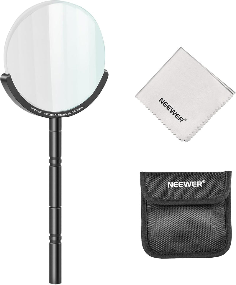 Neewer 77mm Handheld Kaleidoscope Prism Lens Filter — main product image