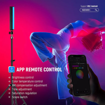 Neewer 10103817 RGB Light Wand APP Control