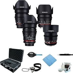 Rokinon Cine DS T1.5 Mirrorless/MFT 4-Lens Bundle
