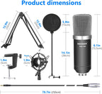 Neewer B00XOXRTX6 Condenser Microphone Scissor Arm Kit