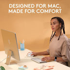 Logitech 910-006471 Lift for Mac Ergonomic Wireless Mouse (Renewed)