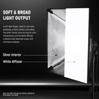 Neewer NK200 700W Equivalent Softbox Lighting Kit