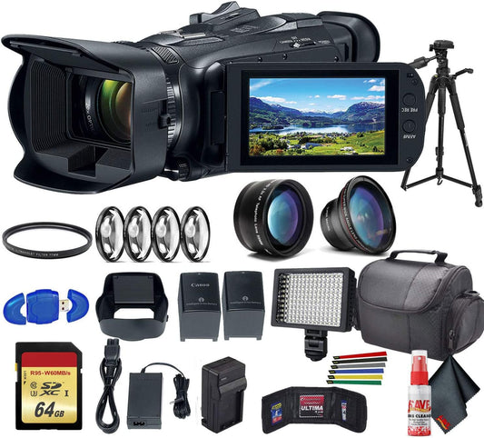 Canon HF-G50 Vixia 4K Camcorder Bundle, Renewed