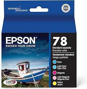 Epson T078920 Claria Ink Cartridge Combo Pack — main product image