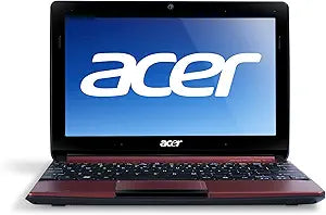 Acer AOD257-1648 Aspire One 10.1-Inch Netbook Red