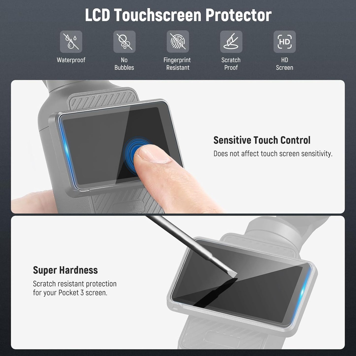 NEEWER FL-83 DJI Osmo Pocket 3 Magnetic ND Mist Filter Kit