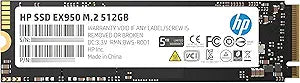 HP 5MS22AA#ABC EX950 512GB NVMe M.2 Internal SSD