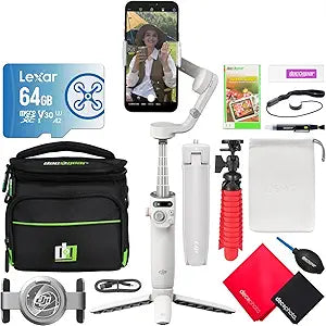 DJI E2DJIOSMOMOB6 Osmo Mobile 6 Gimbal Stabilizer Bundle
