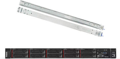 Lenovo ASISP42 ThinkSystem SR250 Rack Server: Xeon, 64GB DDR4, 8TB SSD