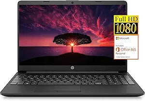 HP Notebook 15 Business Laptop: 8GB, 128GB SSD, Office 365 — main product image