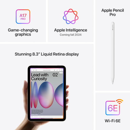 Apple iPad mini (A17 Pro) 256GB Purple
