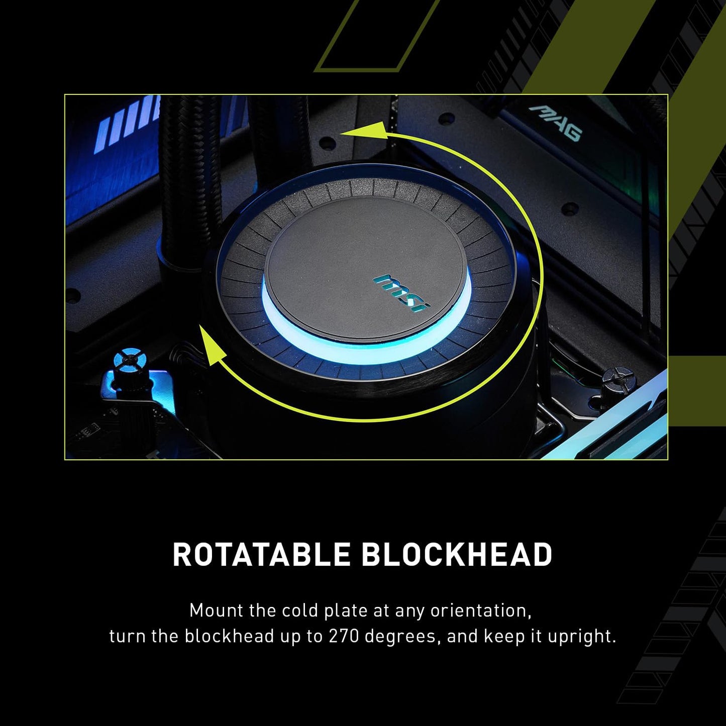 MSI MAG CORELIQUID E360 White AIO CPU Cooler