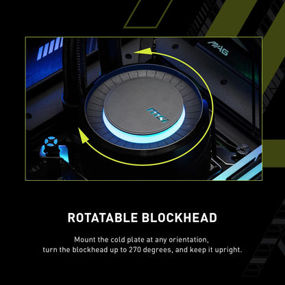 MSI MAG CORELIQUID E360 White AIO CPU Cooler