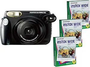 Fujifilm FU64-IN210K30 INSTAX 210 Instant Camera Kit + 3 Film Packs