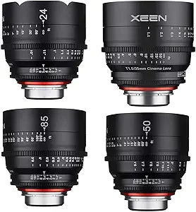 Rokinon Xeen Cine 4 Lens Bundle Sony E Mount