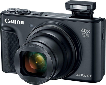 Canon SX740 PowerShot 40x Zoom 4K Camera Renewed