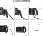 SmallRig PAC2456 Camera Cage Adjustable Hand Wrist Strap