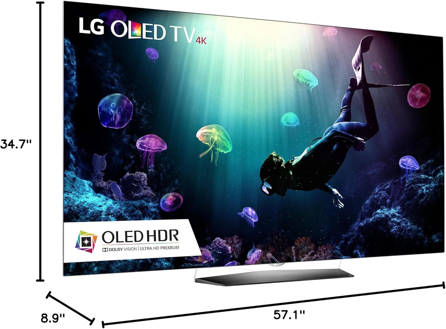 LG OLED65B6P 65-Inch 4K Smart OLED TV