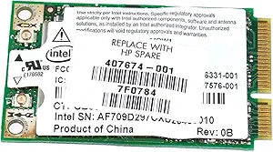HP 407674-001 Mini PCI 802.11a/b/g Wireless Card