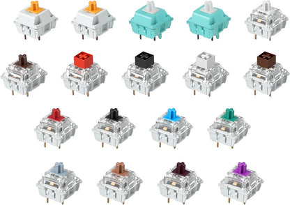 Glorious G-KG Keyboard Switch Sample Pack - Gateron, Kailh, Panda, Lynx