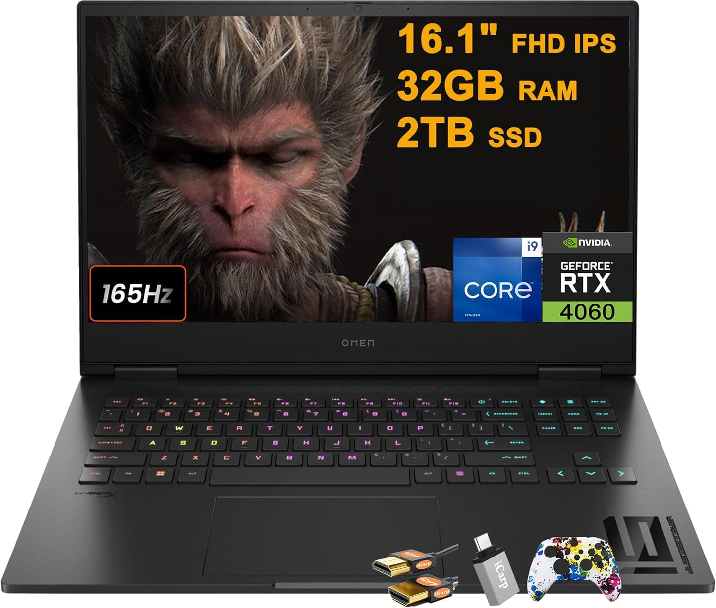HP i9-13900HX Omen 16 RTX 4060 Gaming Laptop