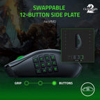 Razer RZ01-03420100-R3U1 Naga Pro Wireless Gaming Mouse