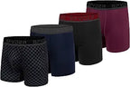 Spyder Poly Spandex Performance Boxer Briefs 4-Pack
