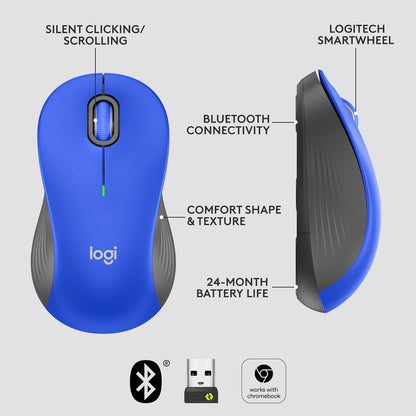 Logitech 910-006794 Signature M550L Full Size Wireless Mouse